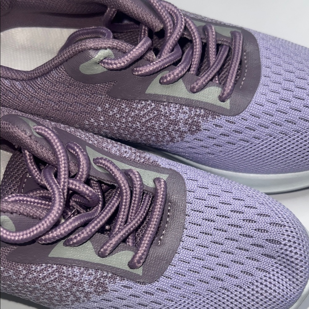 NWT Red Lavender Girls Sneakers Size 1 - Picture 5 of 9
